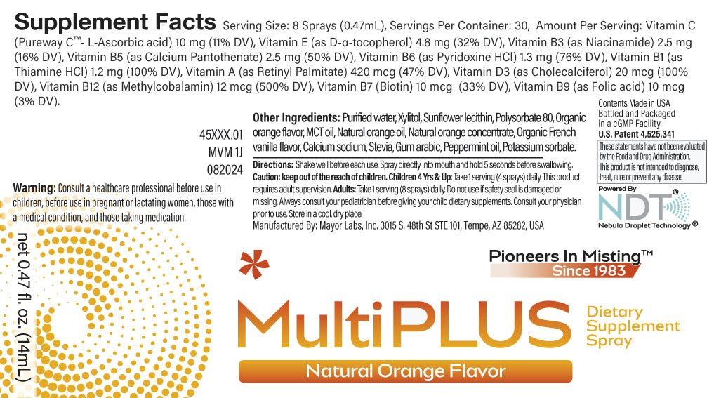 Multi-Vitamin Plus Oral Spray